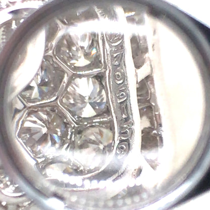 Oscar Heyman, Platinum Diamond Earrings, Certificate