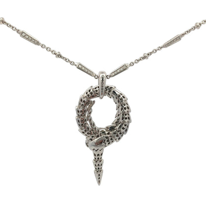 Bvlgari, Diamond Snake Necklace Bvlgari