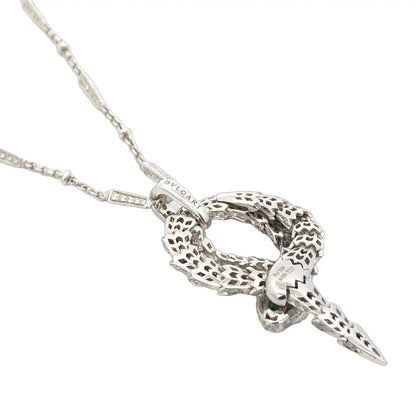 Bvlgari, Diamond Snake Necklace Bvlgari
