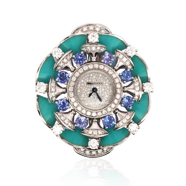 Bvlgari, Divas Dream Turquoise Sapphire Diamond Watch