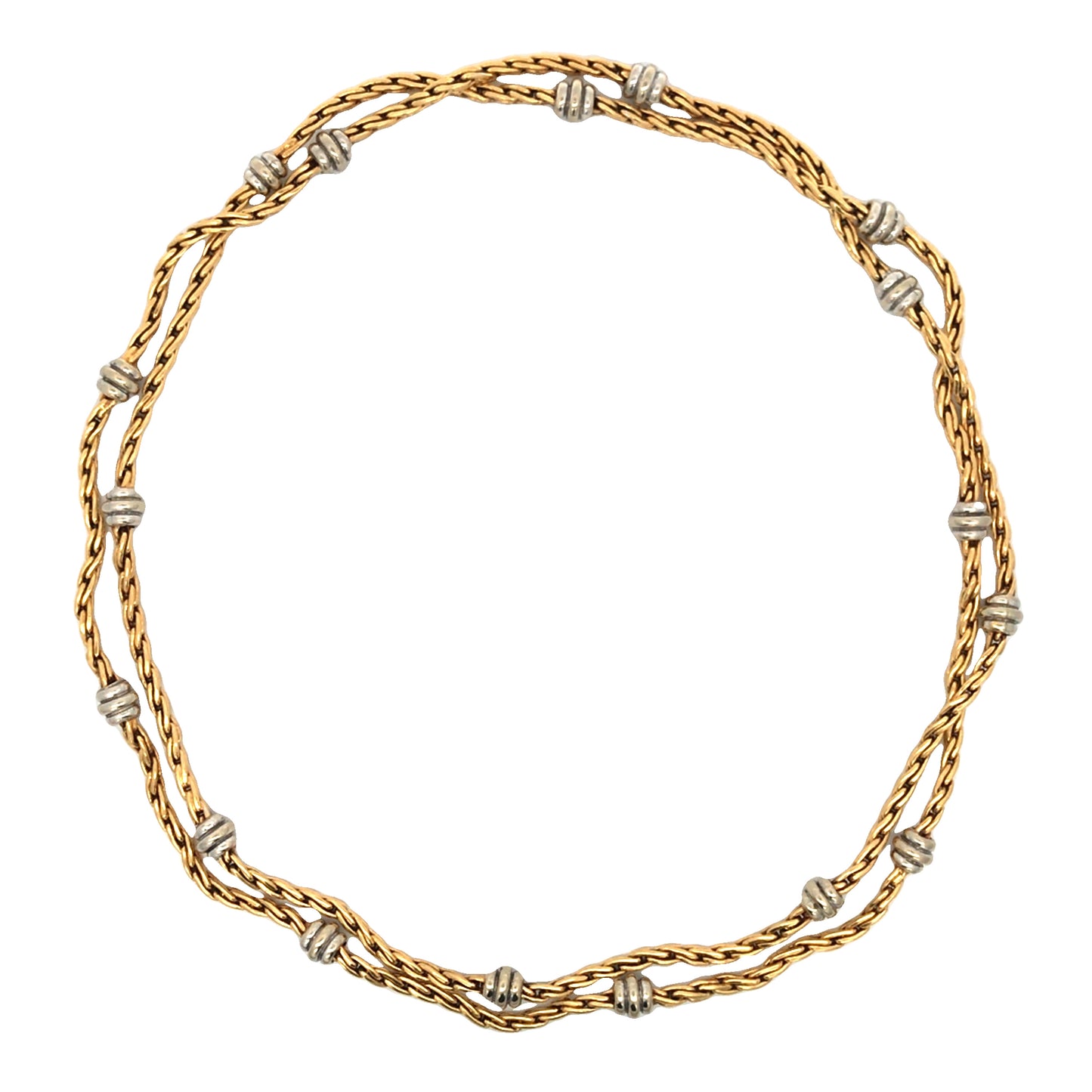 Cartier, Two-tone Gold Necklace