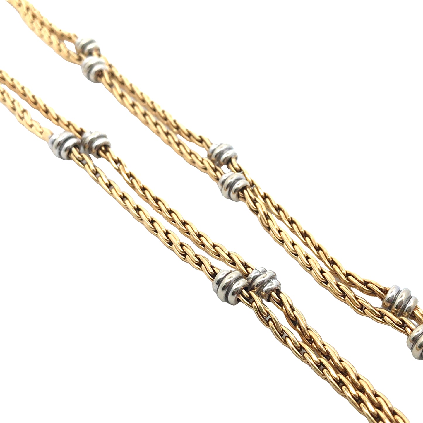 Cartier, Two-tone Gold Necklace