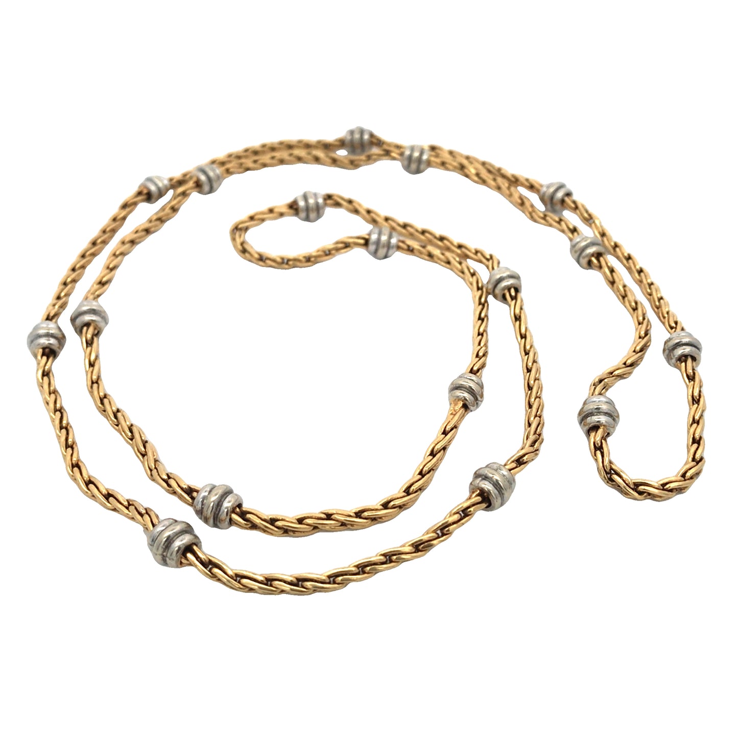 Cartier, Two-tone Gold Necklace