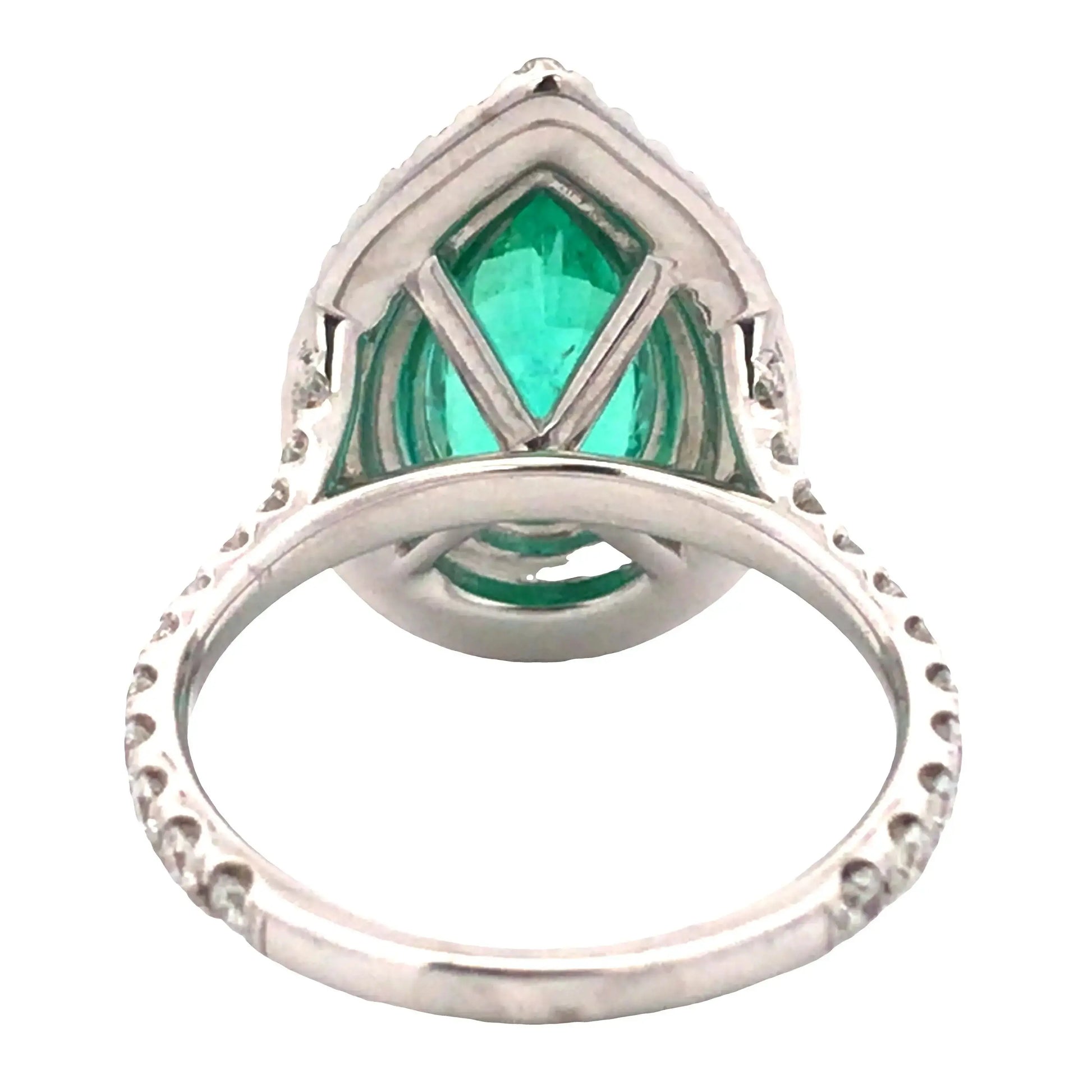 14K Gold 1.72ct Paraiba Diamond Ring, GIA, AGL Lueur Jewelry
