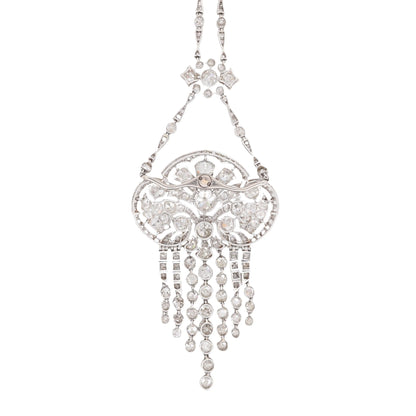 Platinum Diamond Pendant