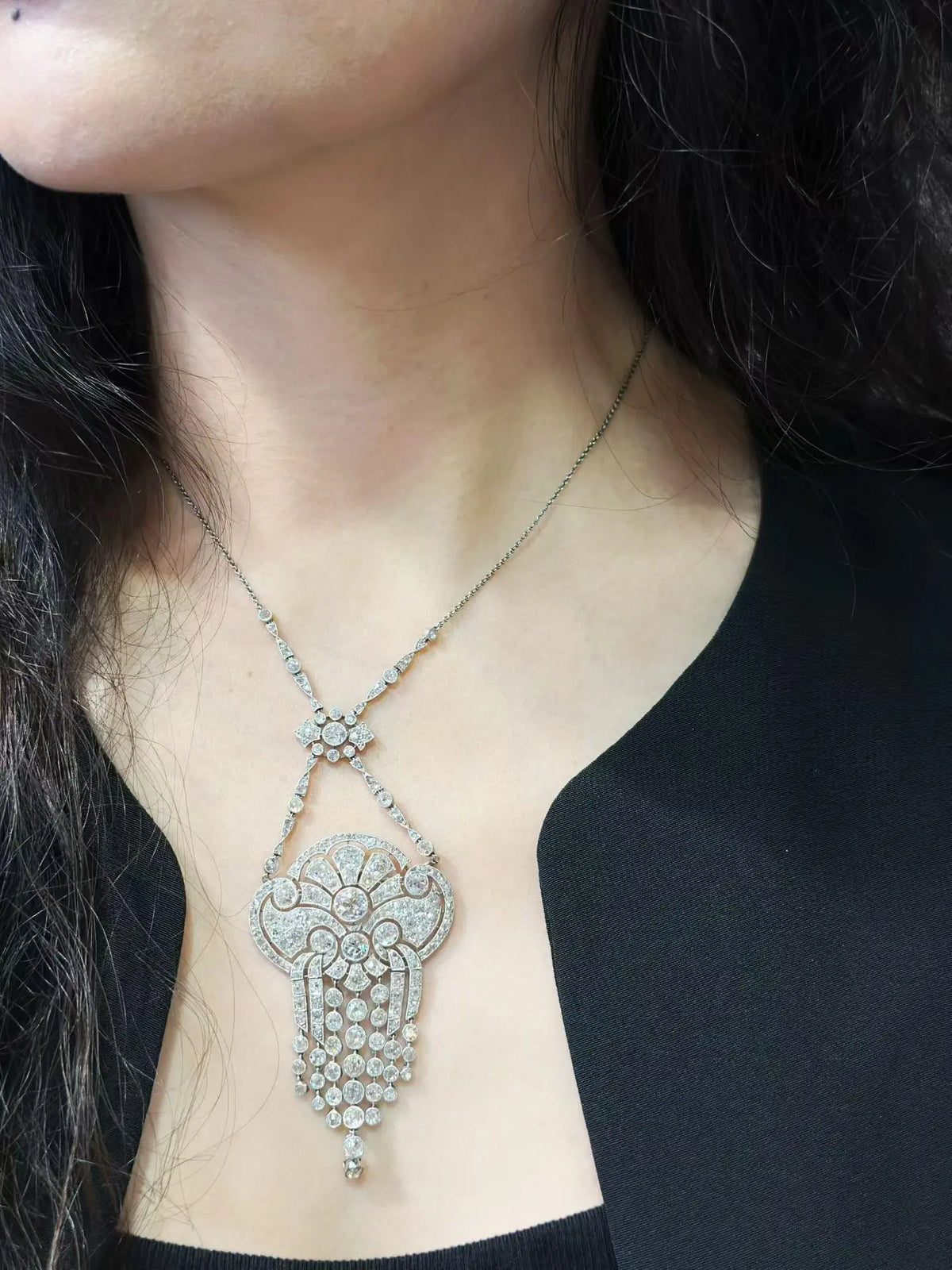 Platinum Diamond Pendant