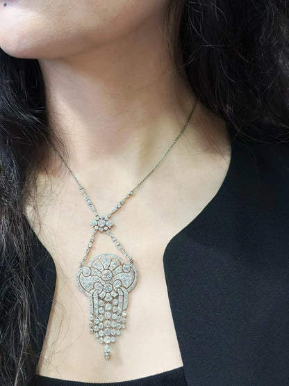 Platinum Diamond Pendant
