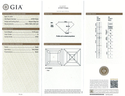 Tiffany, Emerald Diamond Ring, GIA, AGL Tiffany
