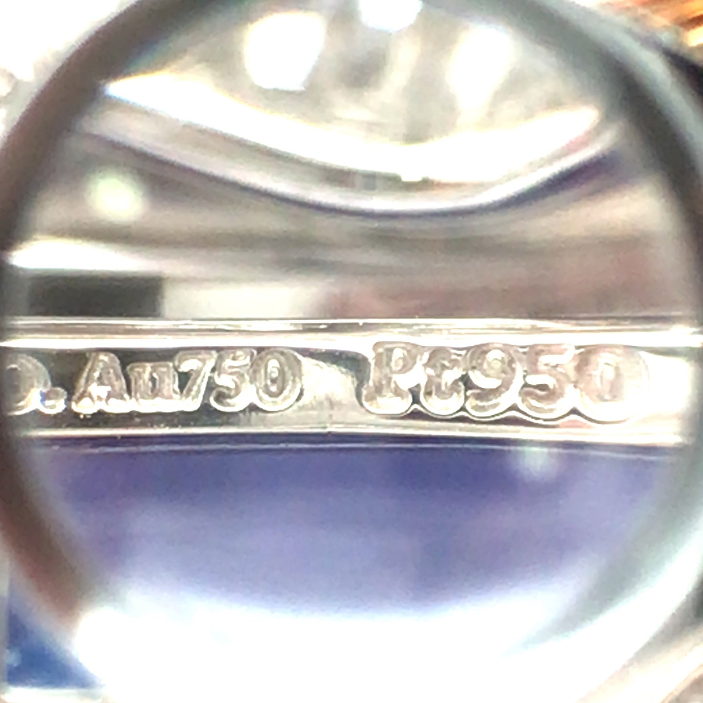 Tiffany Schlumberger, 18K Gold Tanzanite Diamond Brooch Tiffany