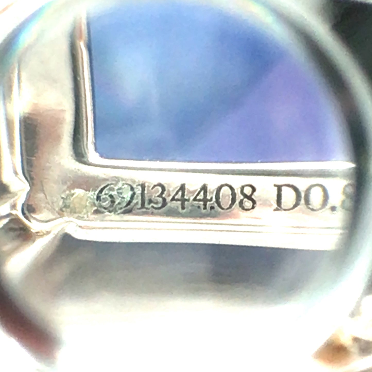 Tiffany Schlumberger, 18K Gold Tanzanite Diamond Brooch Tiffany