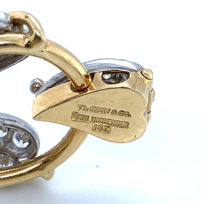 Tiffany Schlumberger, 18K Gold Diamond Bracelet Tiffany