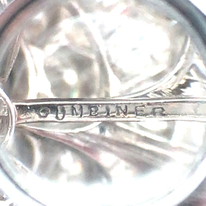 Oscar Heyman, Platinum Diamond Gardenia Brooch Oscar Heyman