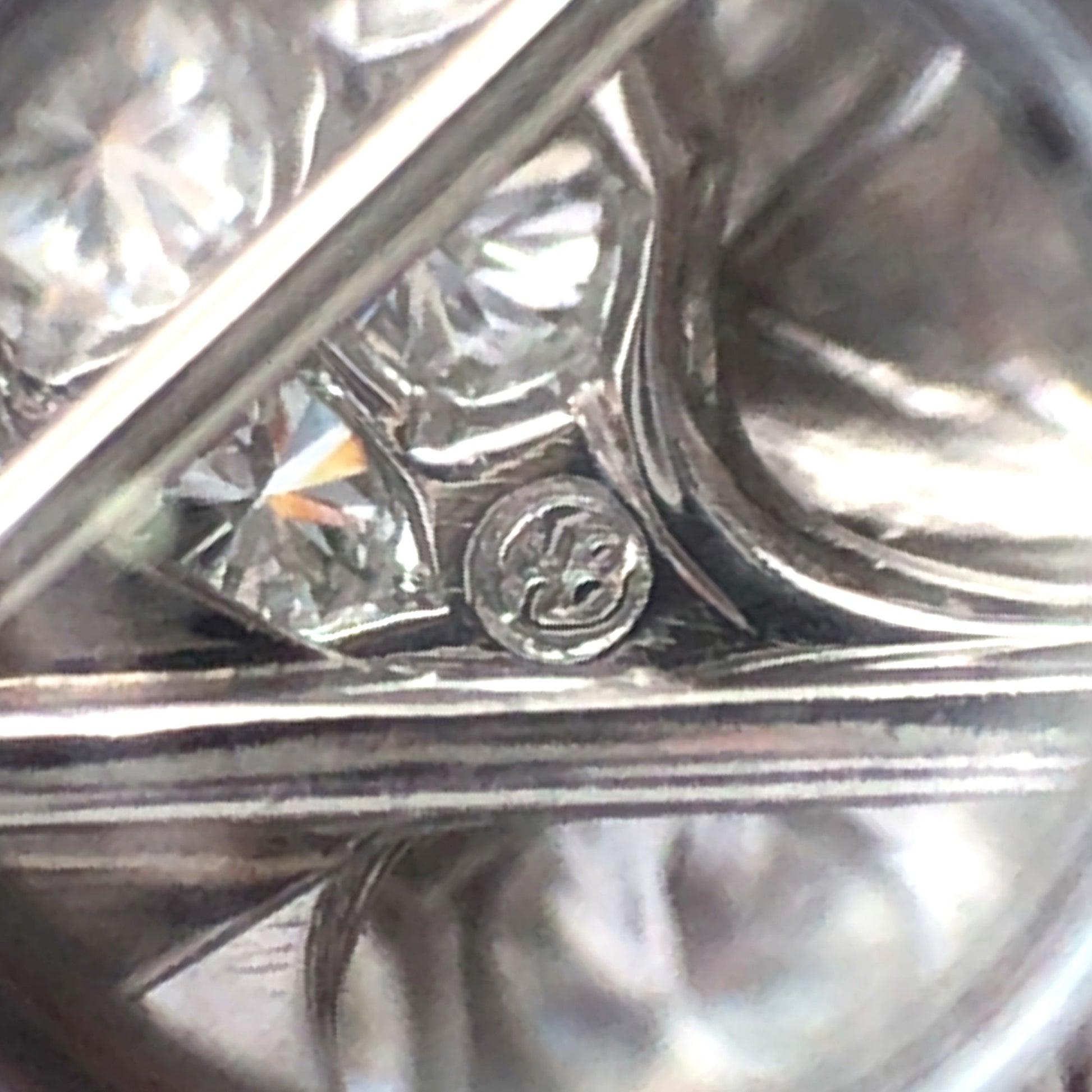 Oscar Heyman, Platinum Diamond Gardenia Brooch Oscar Heyman