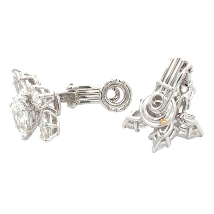 Harry Winston, Platinum Diamond Earrings, Valuation Harry Winston