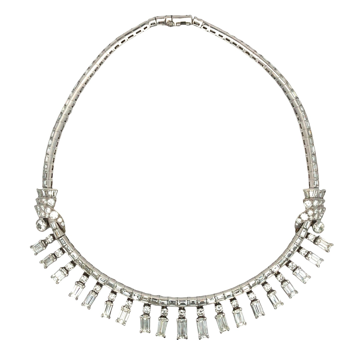 18K Gold Diamond Necklace Lueur Jewelry