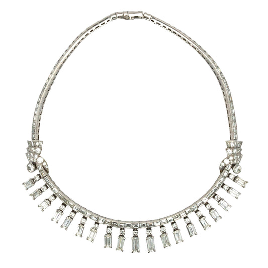 18K Gold Diamond Necklace Lueur Jewelry