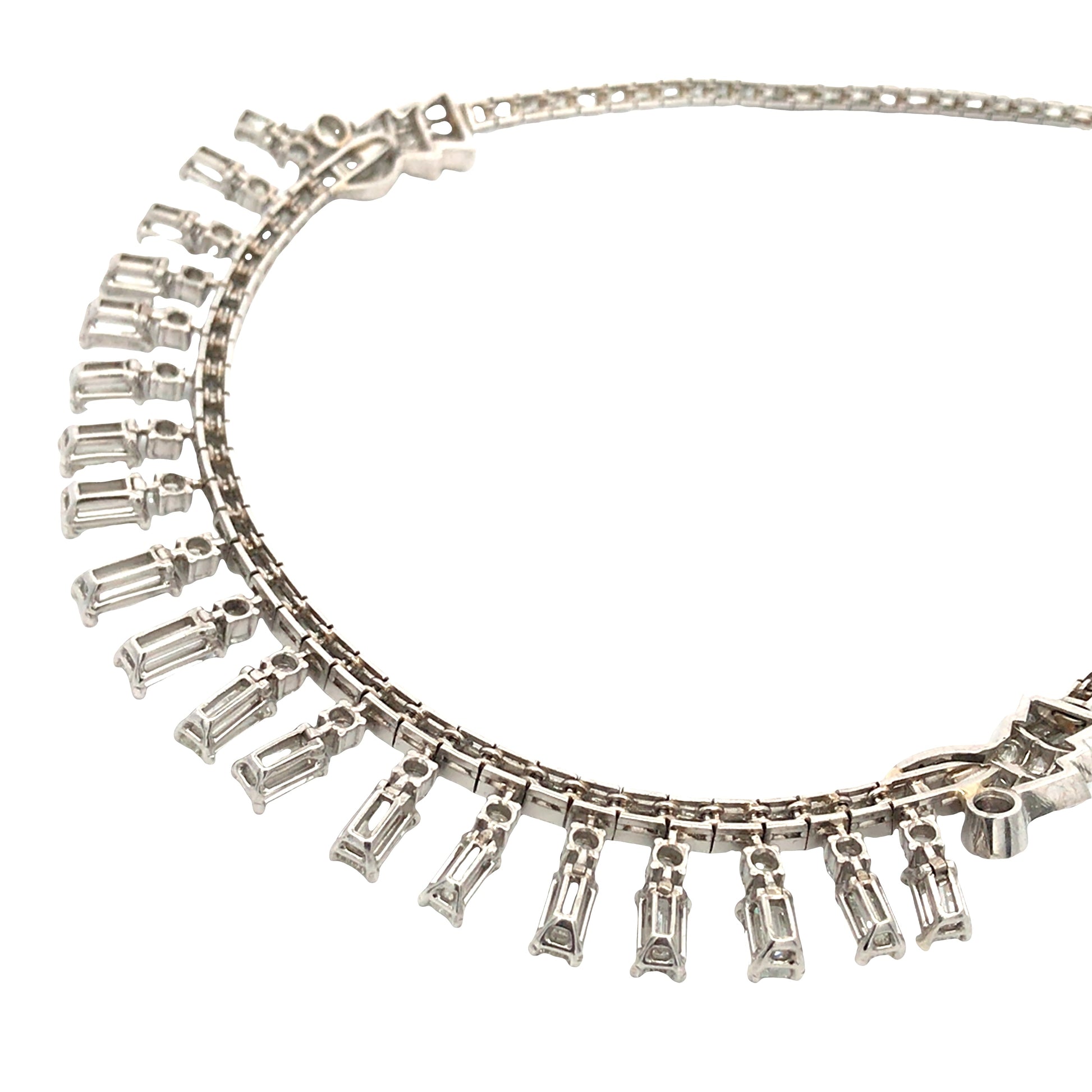 18K Gold Diamond Necklace Lueur Jewelry