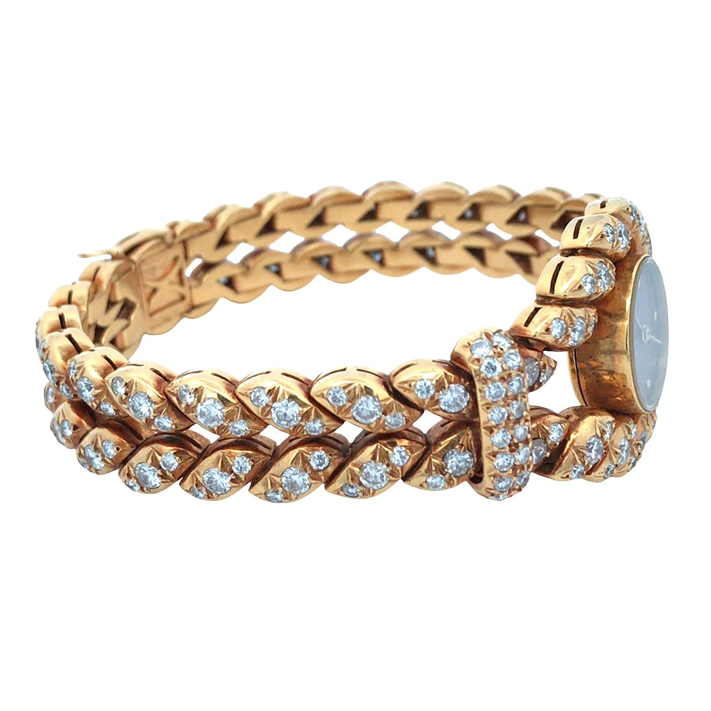 Mauboussin, 18K Gold Diamond Lady's Watch Mauboussin