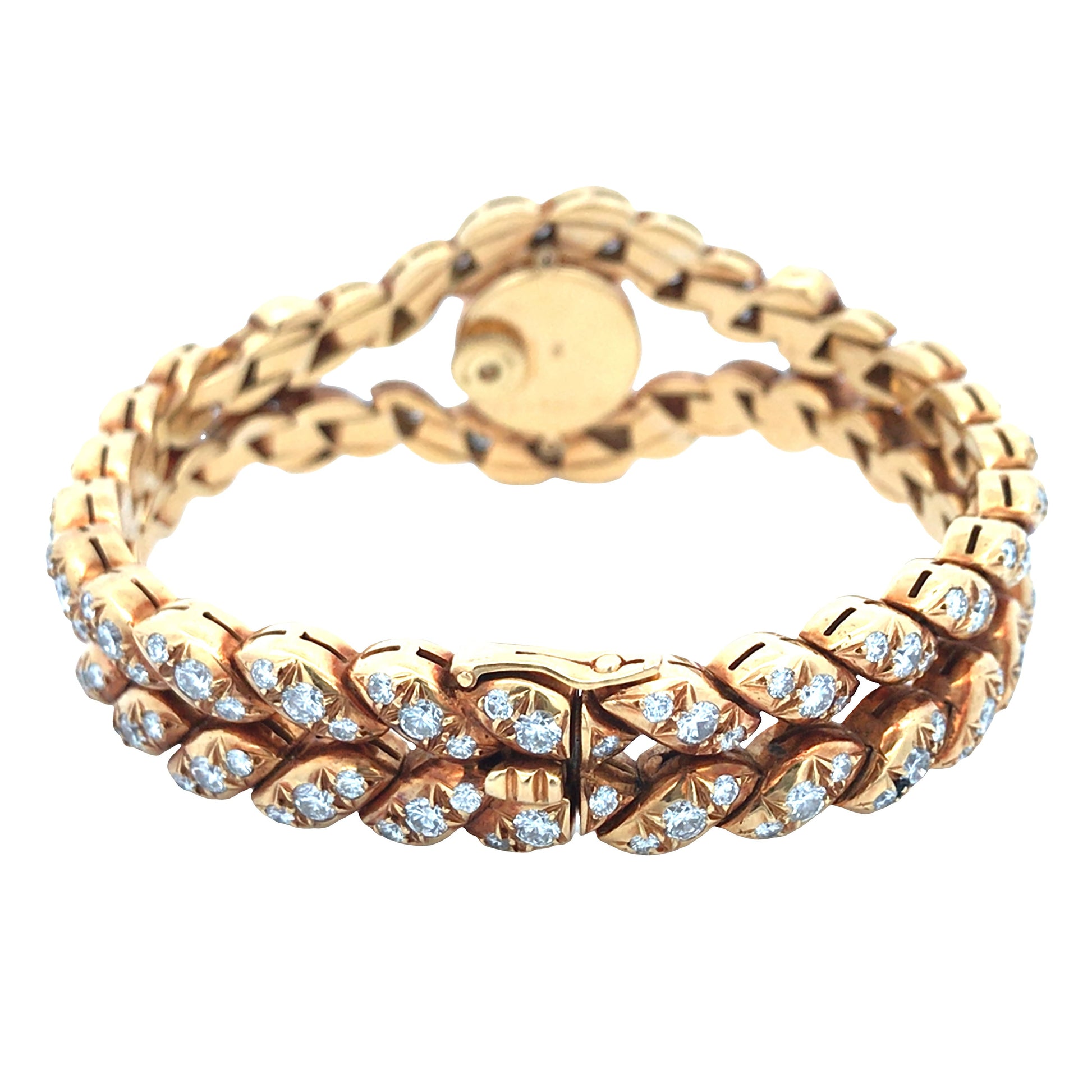 Mauboussin, 18K Gold Diamond Lady's Watch Mauboussin