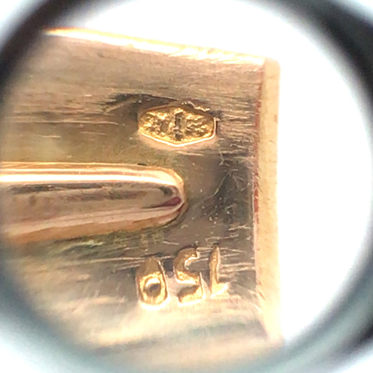 Farone, 18K Gold Enamel Diamond Bracelet Farone