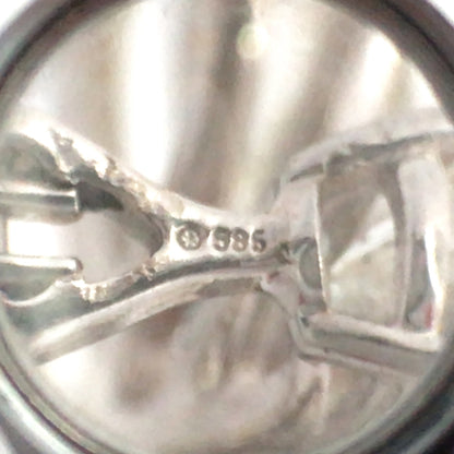 Gold Diamond Earrings Lueur Jewelry