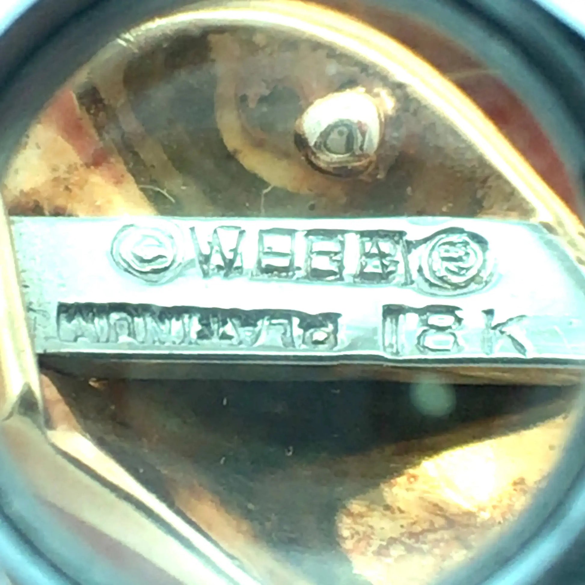 David Webb, Platinum 18K Gold Coral Emerald Diamond Earrings David Webb