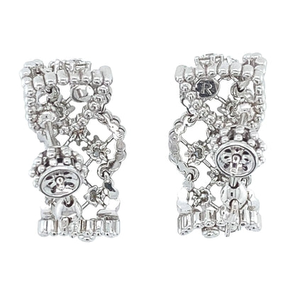 Ferri Firenze, 18K Gold Diamond Earrings Ferri Firenze