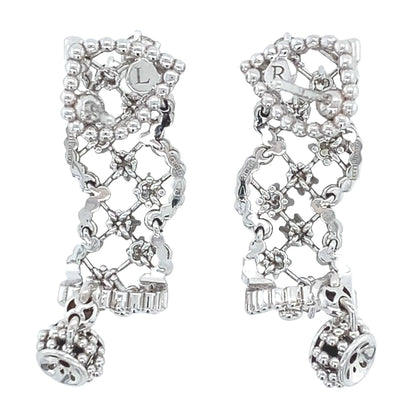 Ferri Firenze, 18K Gold Diamond Earrings Ferri Firenze