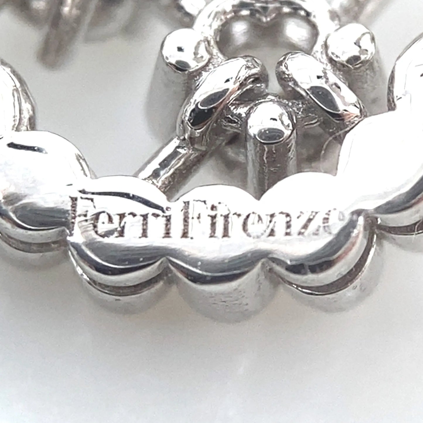 Ferri Firenze, 18K Gold Diamond Earrings Ferri Firenze