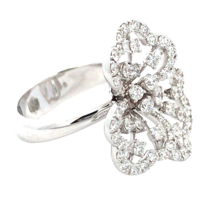 Ferri Firenze, 18K Gold Diamond Ring Ferri Firenze