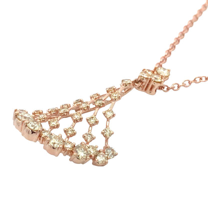 Ferri Firenze, 18K Gold Diamond Pendant Necklace Ferri Firenze