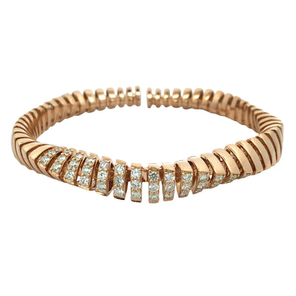 Ferri Firenze, 18K Gold Diamond Bangle Ferri Firenze