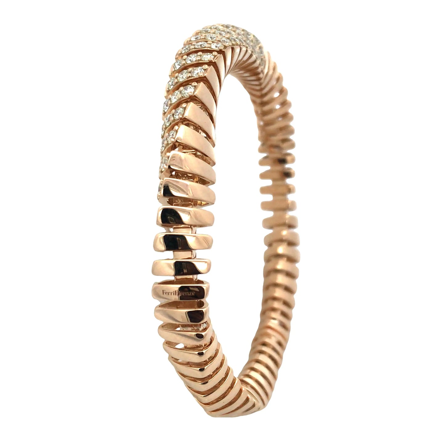 Ferri Firenze, 18K Gold Diamond Bangle Ferri Firenze