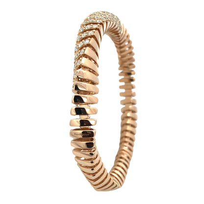 Ferri Firenze, 18K Gold Diamond Bangle Ferri Firenze