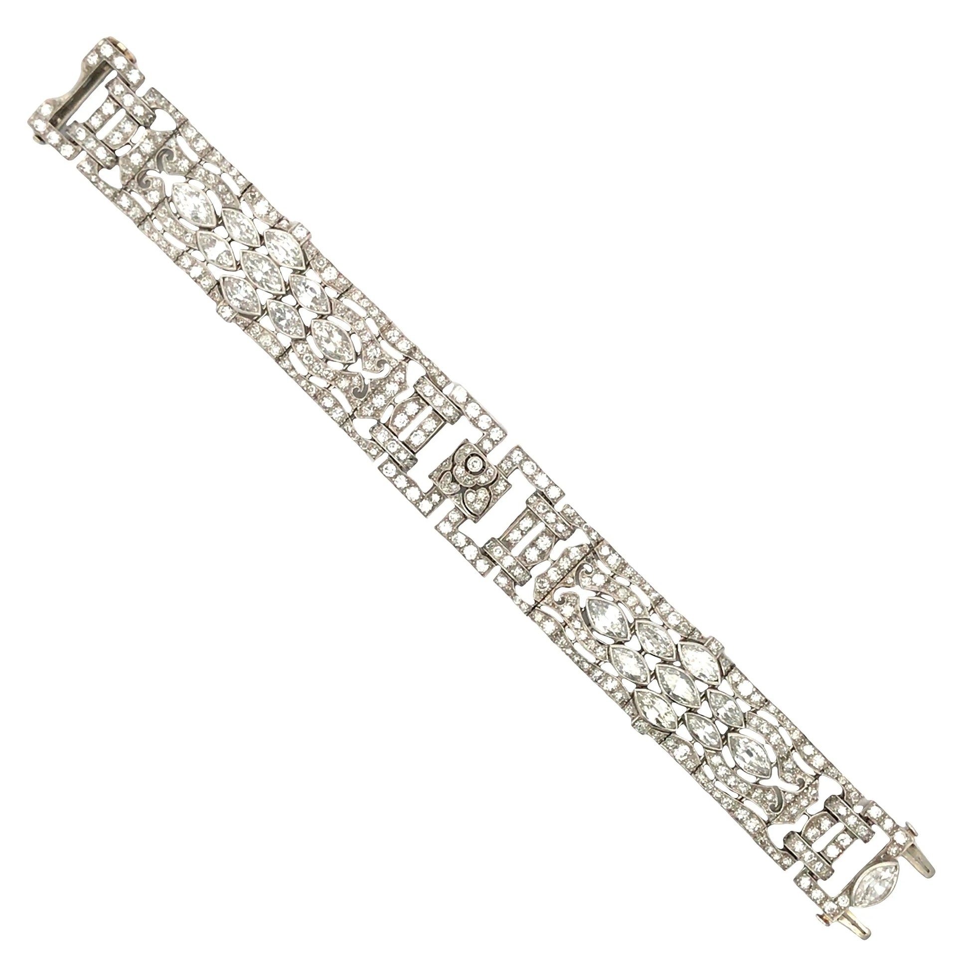 Bvlgari, Platinum Diamond Bracelet Bvlgari