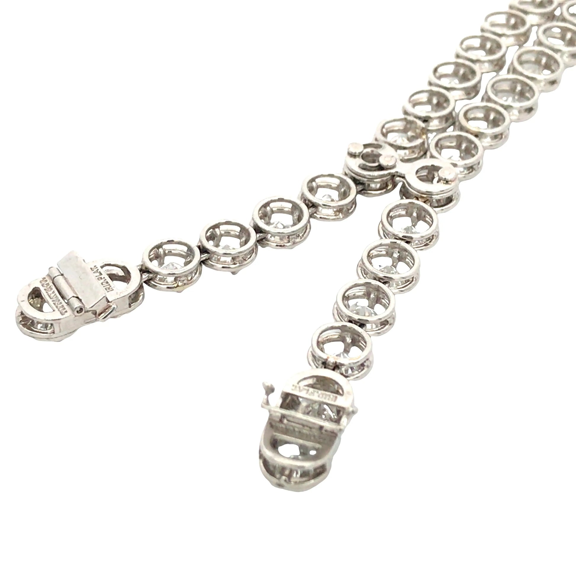 Tiffany, Platinum Diamond Bracelet, IAJA Tiffany