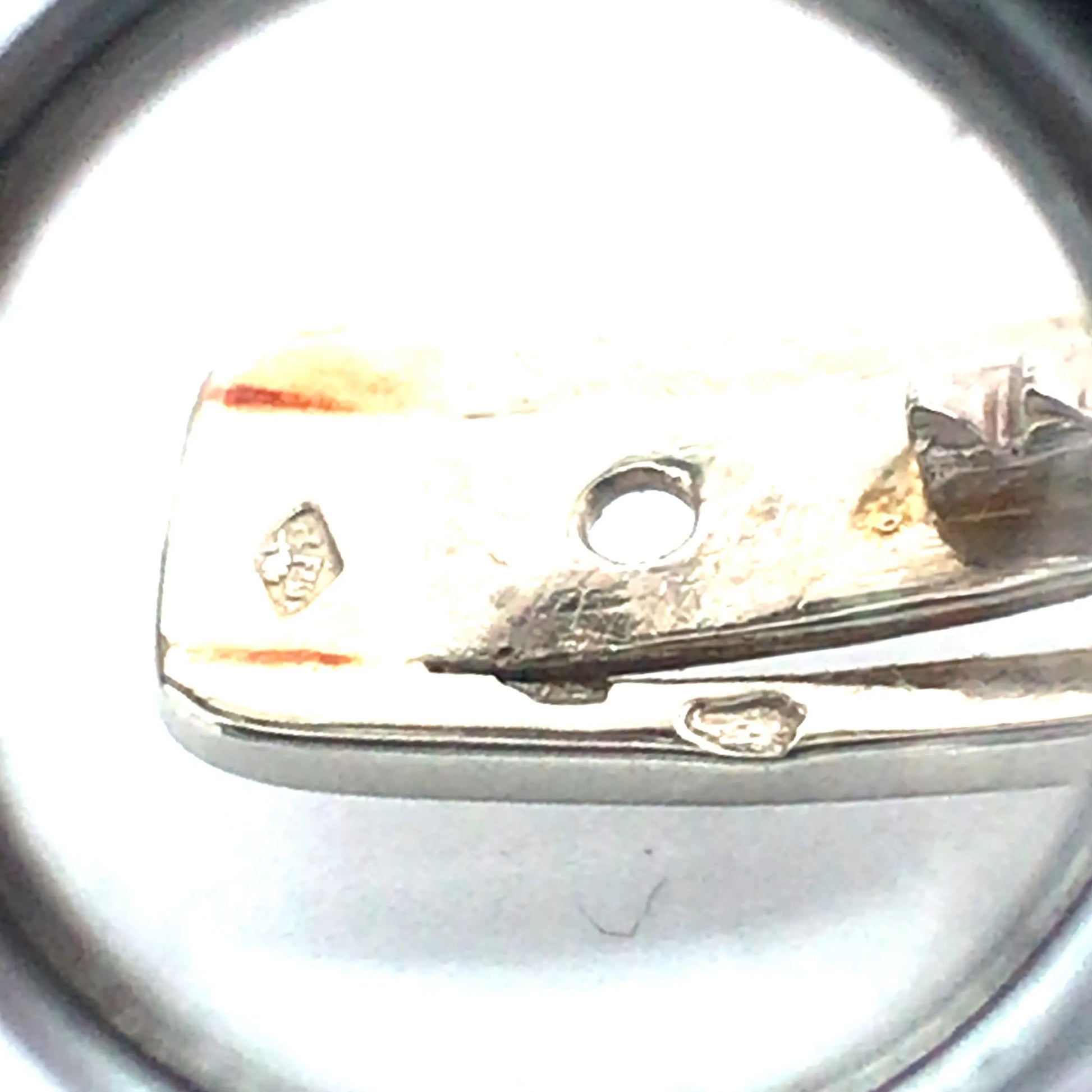 Van Cleef & Arpels, 18K Gold Diamond Circle Brooch, IAJA VCA