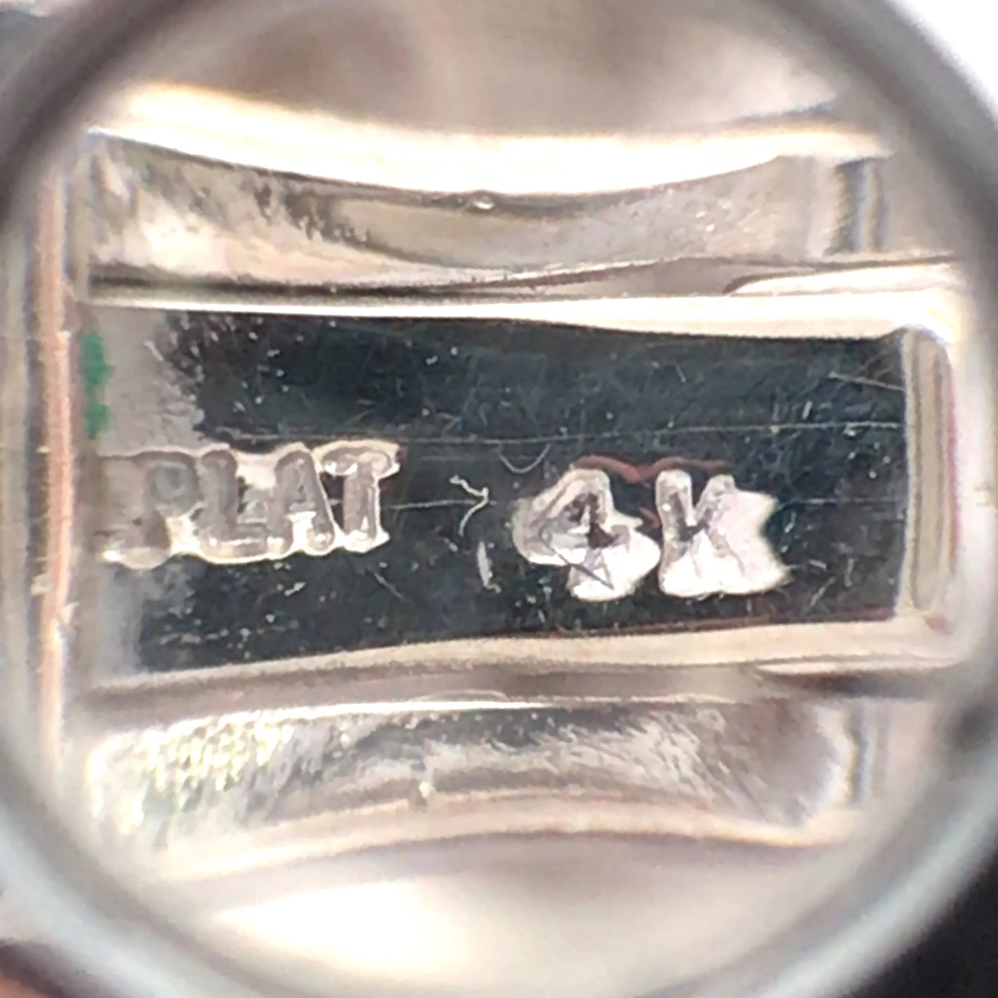 David Webb, Platinum Gold Pearl Crystal Diamond Ring and Earrings David Webb