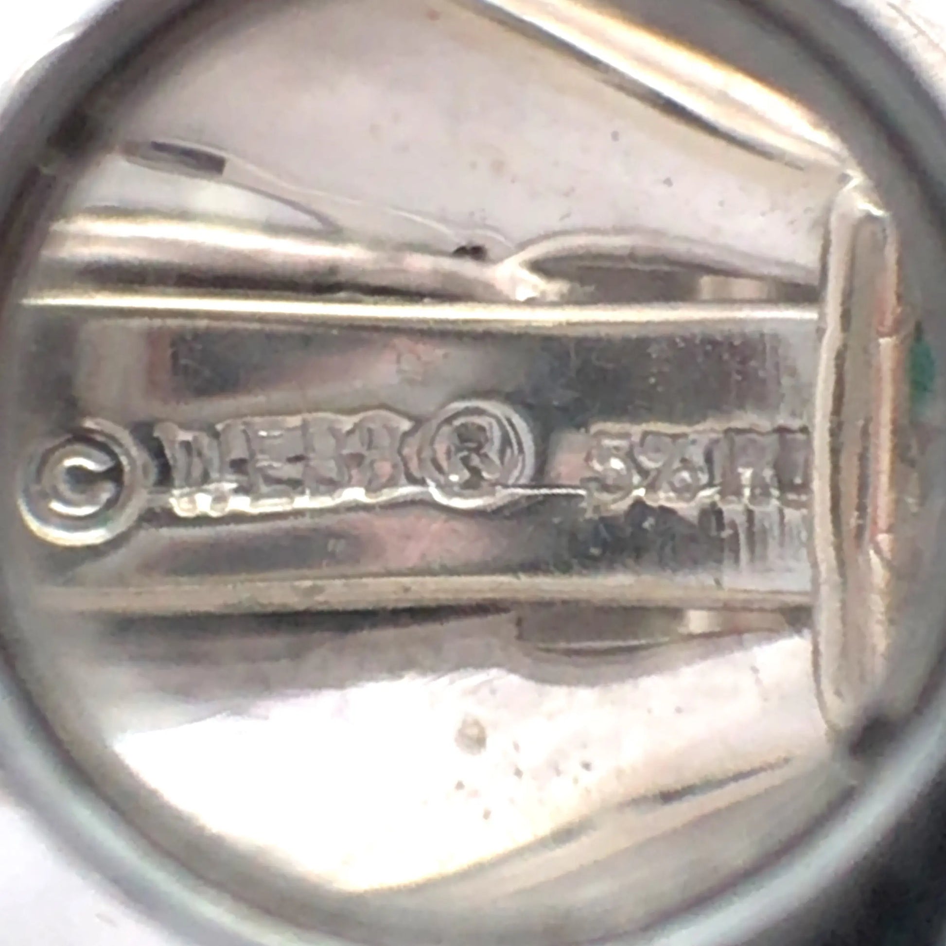 David Webb, Platinum Gold Pearl Crystal Diamond Ring and Earrings David Webb