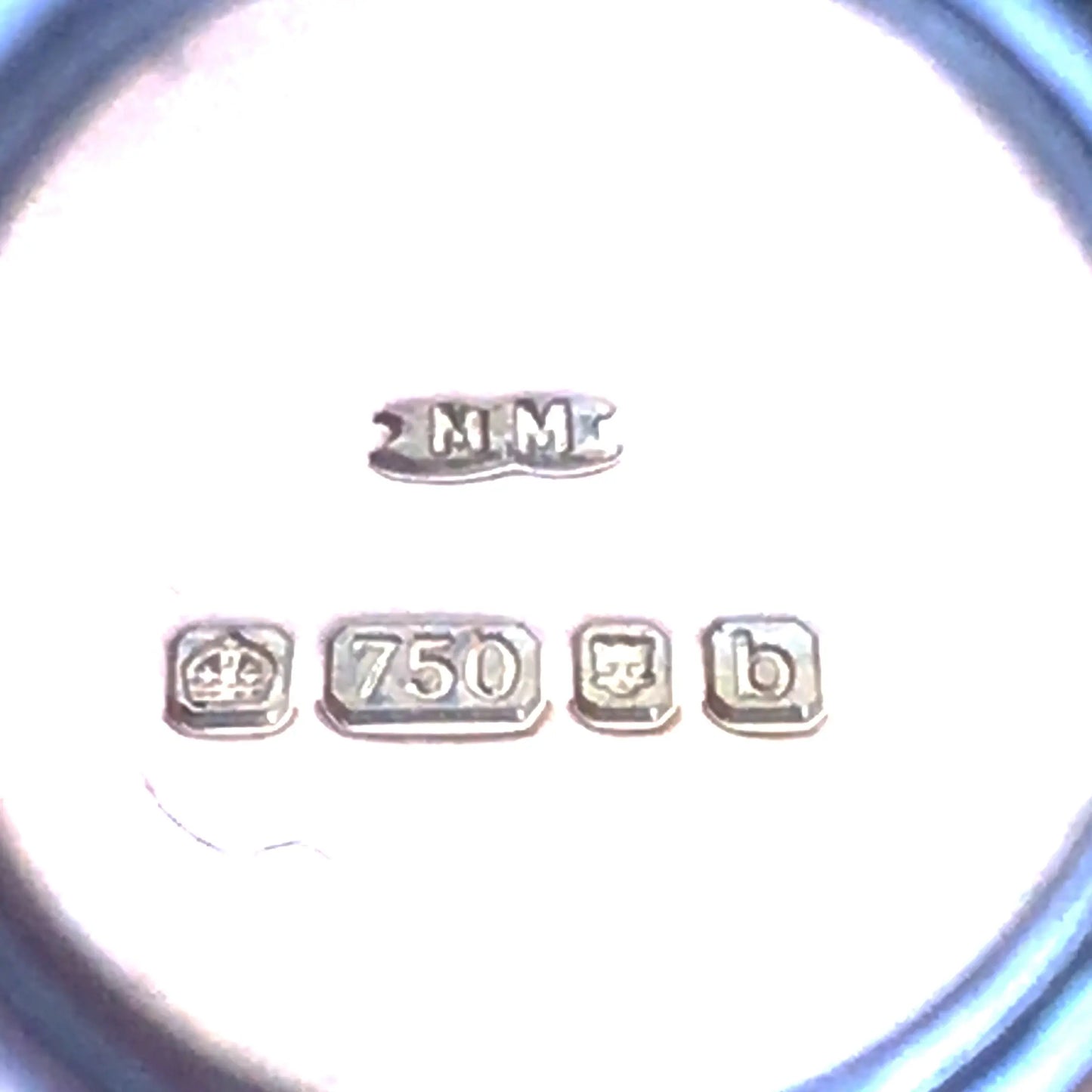 Asprey, 18K Gold Desk Clock Asprey