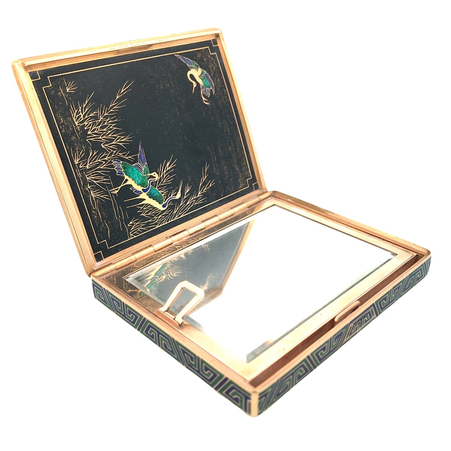 Van Cleef & Arpels, Gold Vanity Box VCA