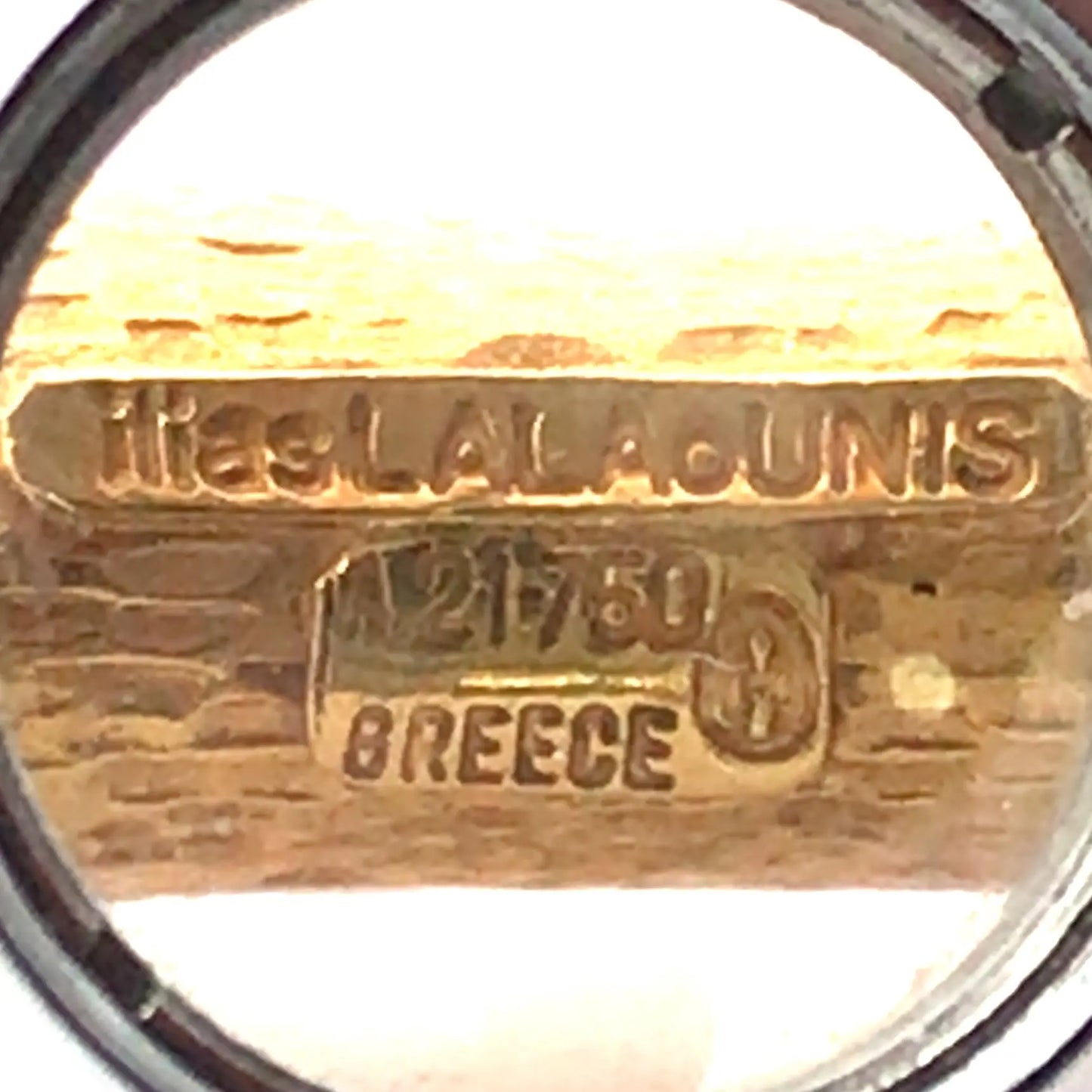 Lalaounis, 14K Gold Carved Crystal Necklace Lalaounis