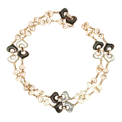 Marina B, 18K Gold Mother-of-Pearl Necklace Marina B