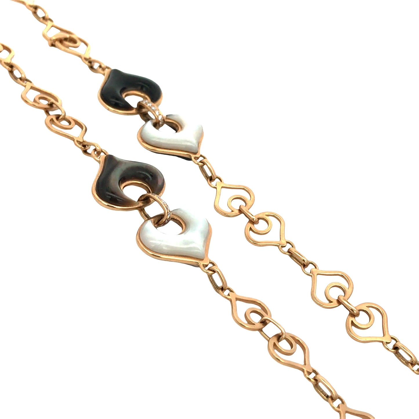 Marina B, 18K Gold Mother-of-Pearl Necklace Marina B