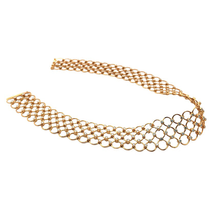 Tiffany, 18K Gold Diamond Necklace Tiffany