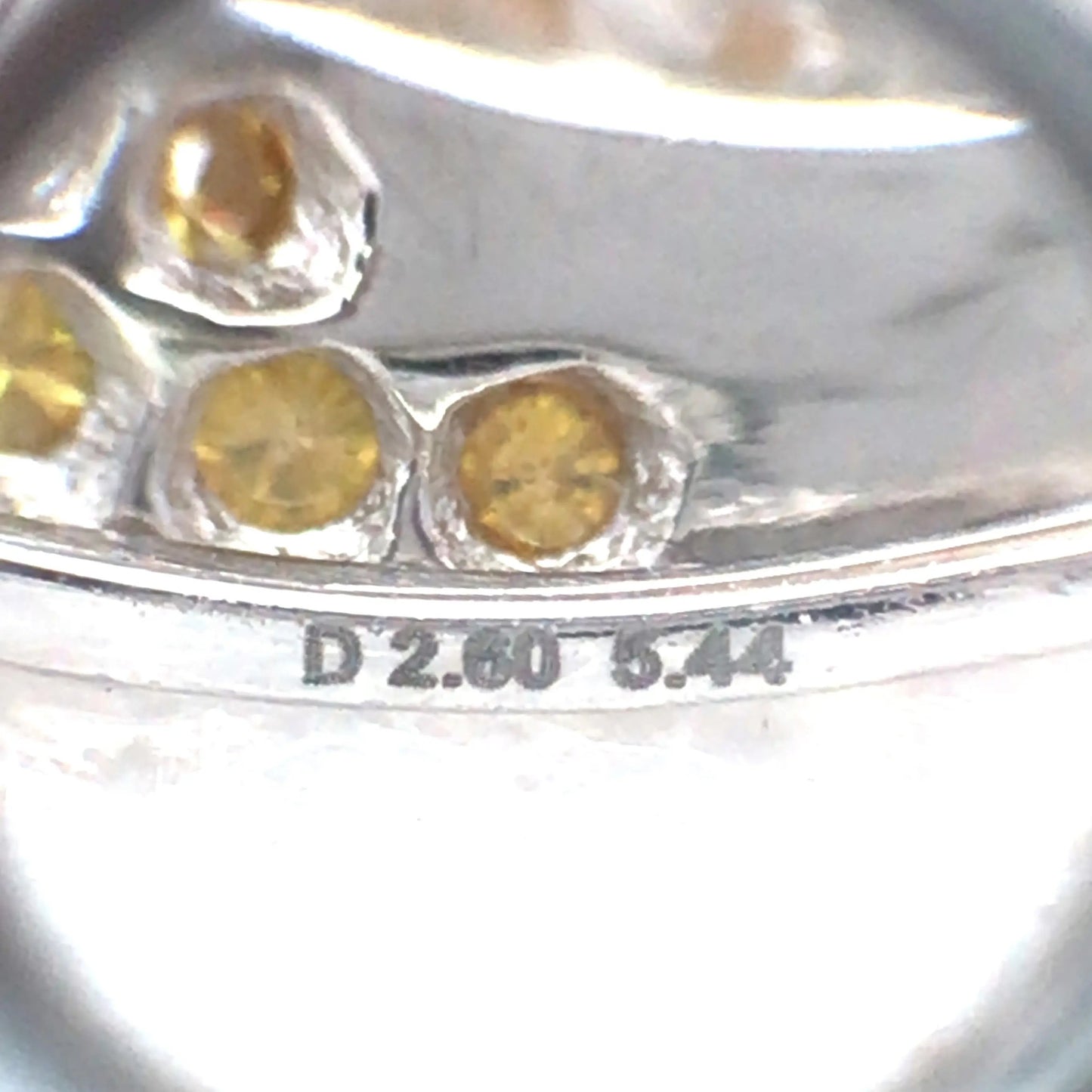 Platinum 18K Gold Yellow Diamond and Diamond Earrings Lueur Jewelry