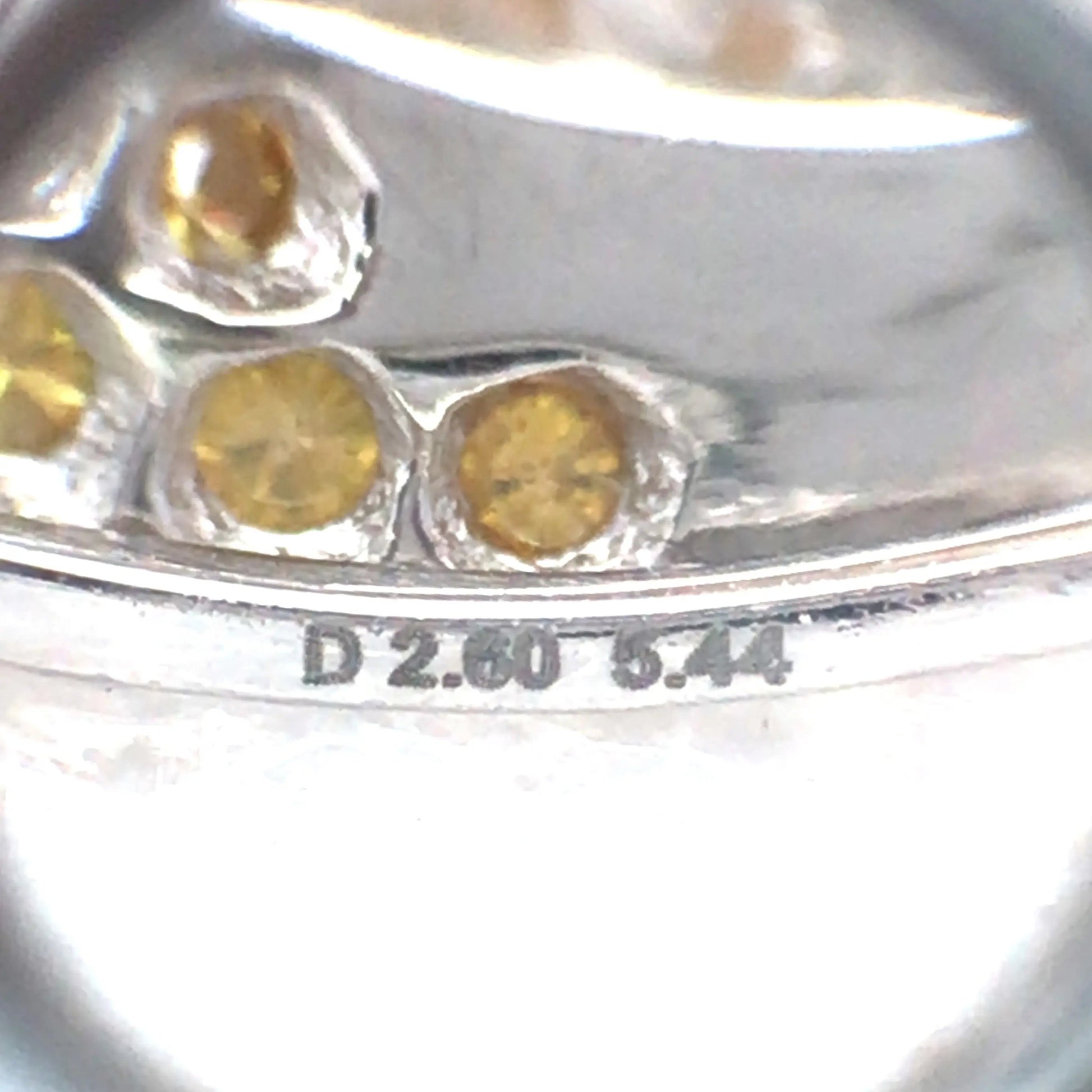 Platinum 18K Gold Yellow Diamond and Diamond Earrings Lueur Jewelry