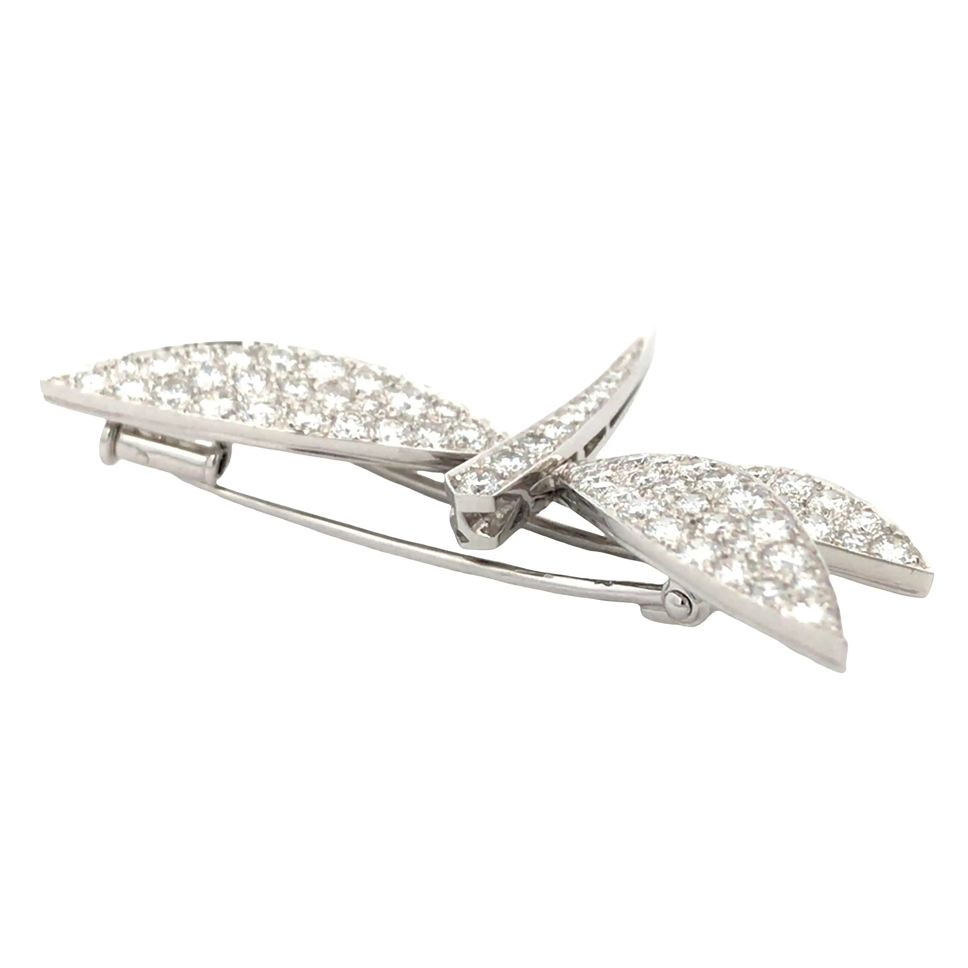 Van Cleef & Arpels, Platinum 18K Gold Diamond Dragonfly Brooch VCA
