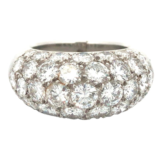 Van Cleef & Arpels, Platinum Diamond Ring VCA