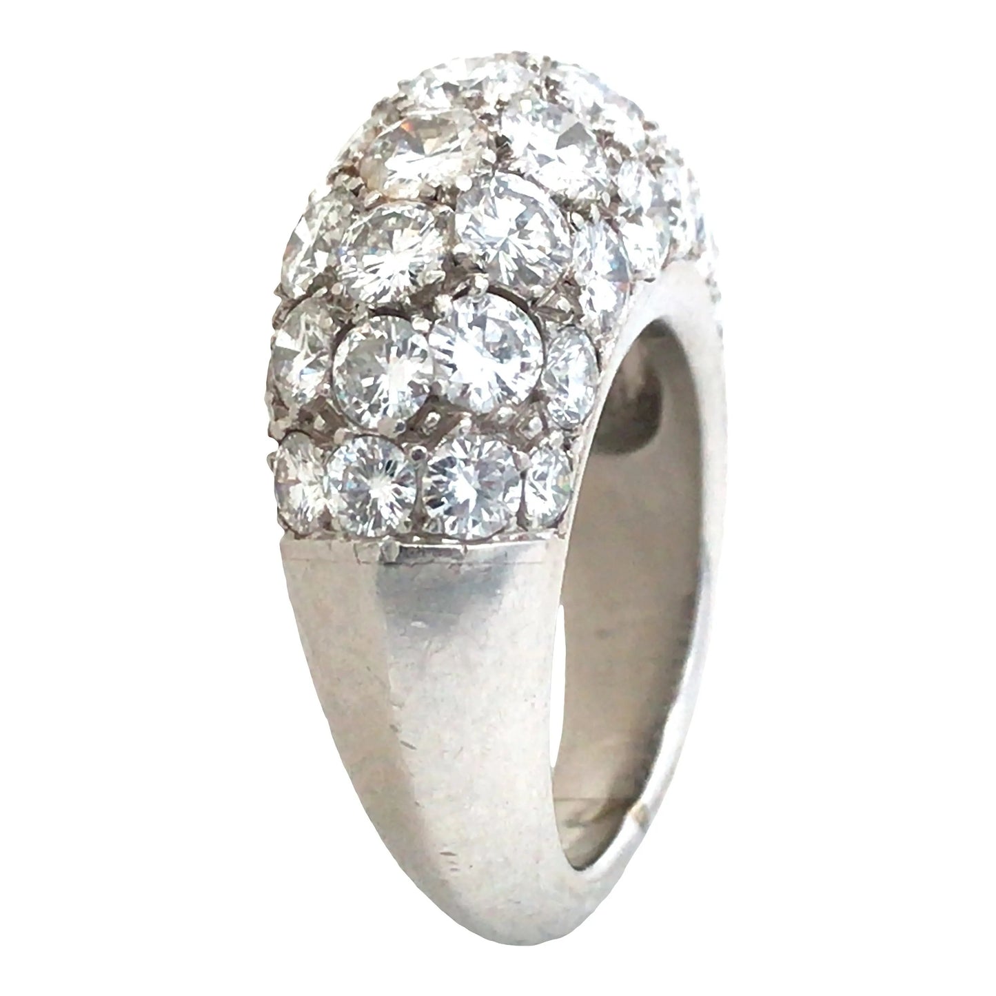 Van Cleef & Arpels, Platinum Diamond Ring VCA